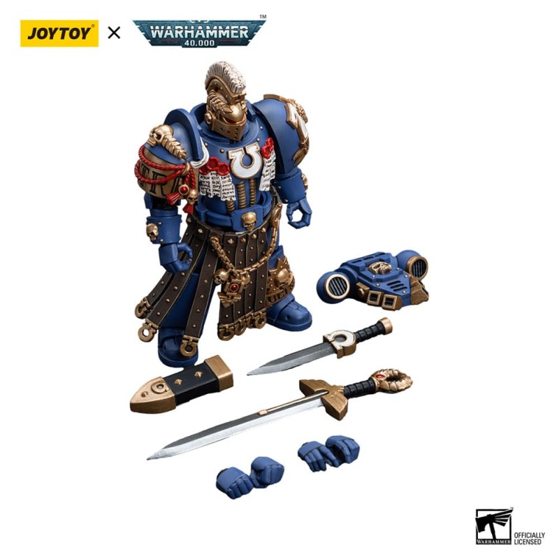 Warhammer 40k figurine 1/18 Ultramarines Honour Guard Chapter Champion 12 cm | 6973130376526