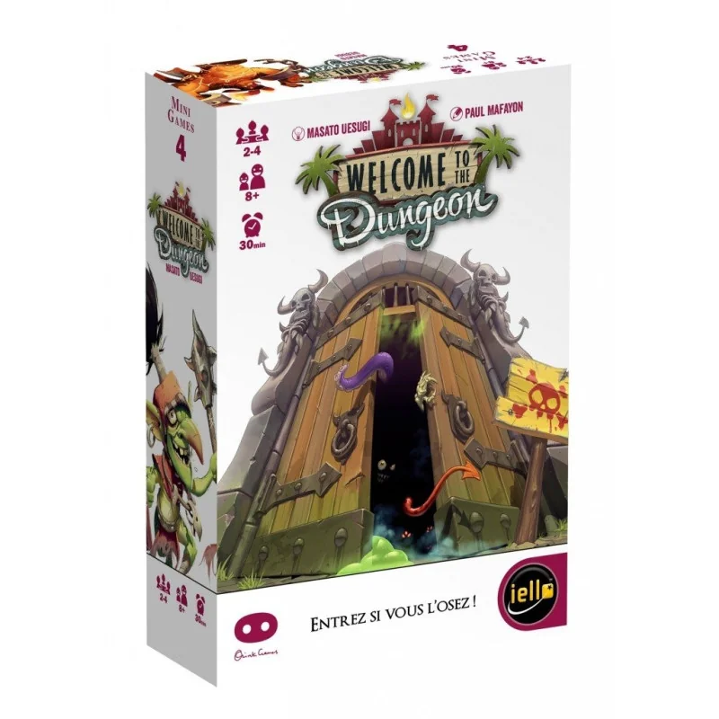 jeu : Welcome to the Dungeon - Iello - Mini Games
éditeur : Iello