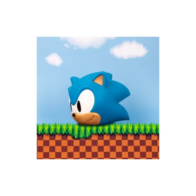Sonic the Hedgehog lampe d´ambiance Sonic Head 12 cm | 5060949241730