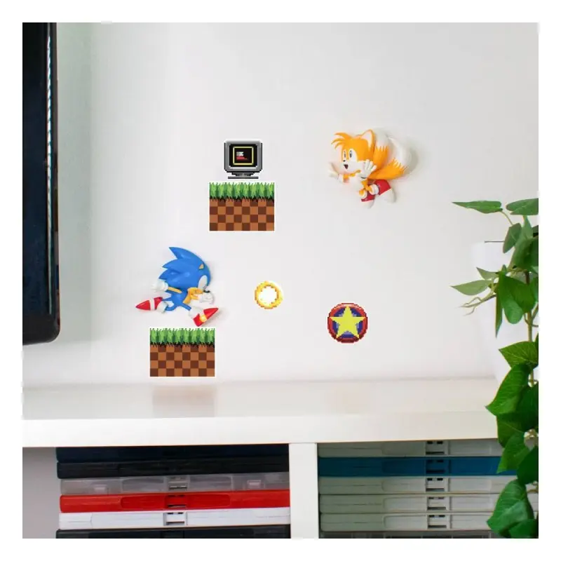 Sonic Comic On´s décoration murale Sonic and Miles Tails Prower | 5060897228548
