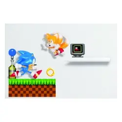 Sonic Comic On´s décoration murale Sonic and Miles Tails Prower | 5060897228548