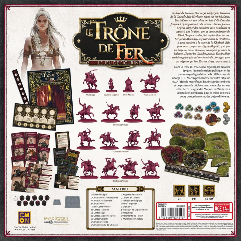 Game of Thrones: The Miniatures Game - Targaryen
Publisher: Edge Entertainment
English Version