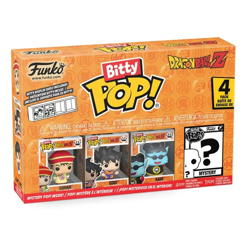 Dragon Ball pack 4 figurines Bitty POP! Vinyl Series 1 2,5 cm | 0889698730235