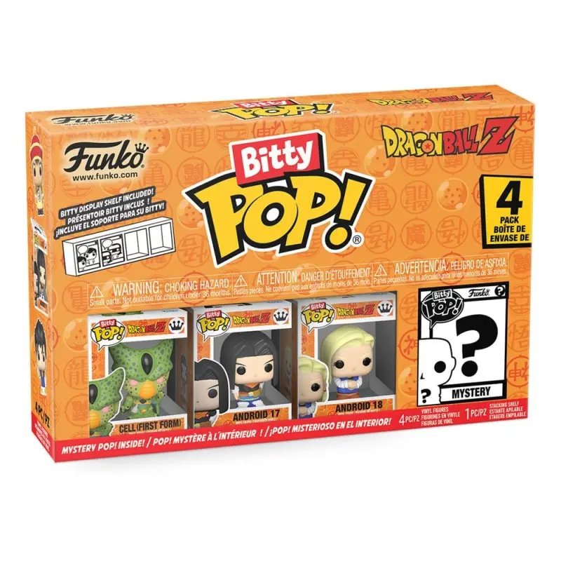 Dragon Ball pack 4 figurines Bitty POP! Vinyl Series 2 2,5 cm | 0889698730242