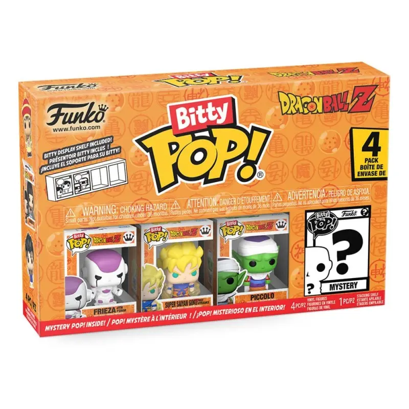 Dragon Ball pack 4 figurines Bitty POP! Vinyl Series 4 2,5 cm | 0889698730266