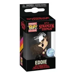 Stranger Things présentoir porte-clés Pocket POP! Vinyl Eddie 4 cm (12) | 0889698745123