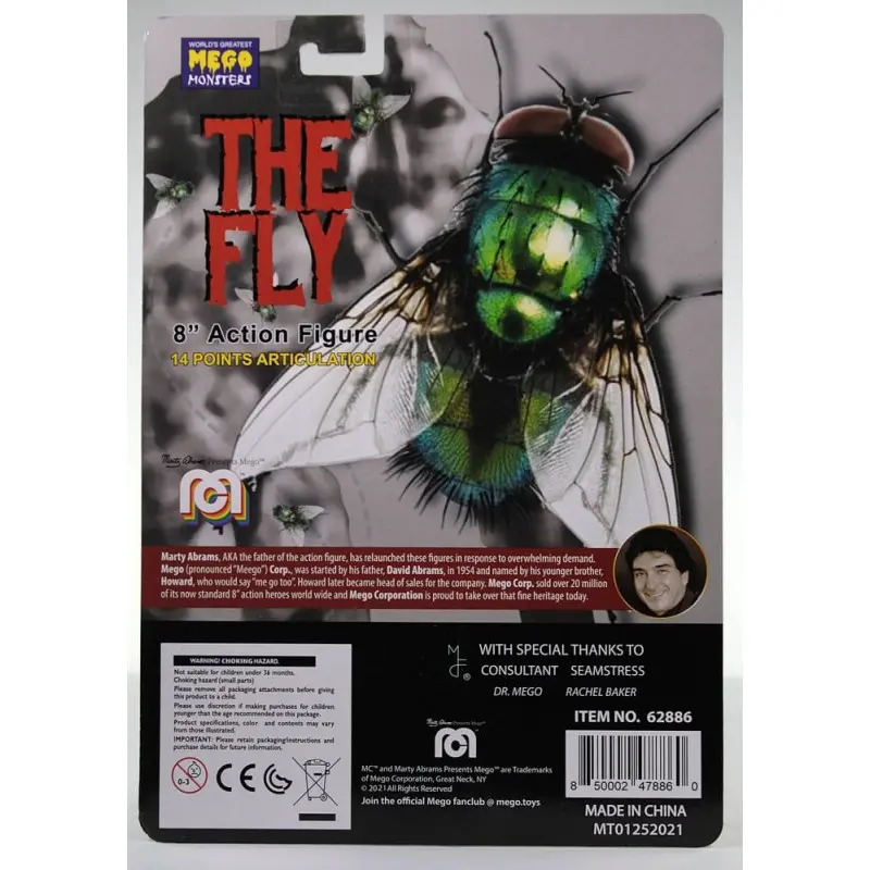 La Mouche noire figurine The Fly (Flocked) 20 cm | 0850002478860