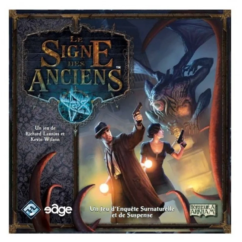 jeu : Le Signe des Anciens éditeur : Fantasy Flight Games version française
