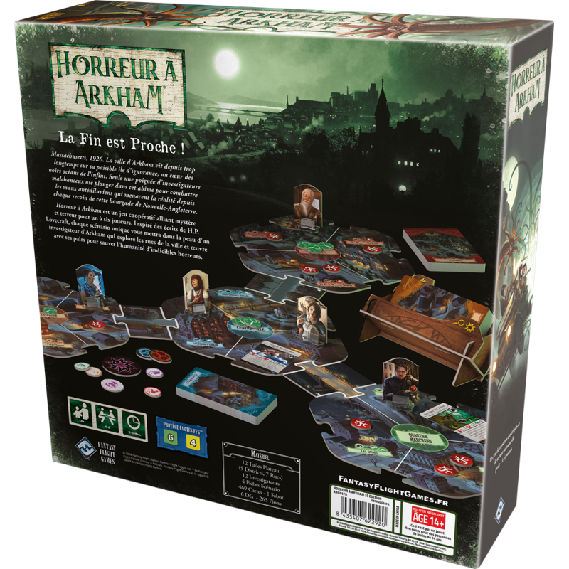 Game: Arkham Horror V3
Publisher: Fantasy Flight Games
English Version