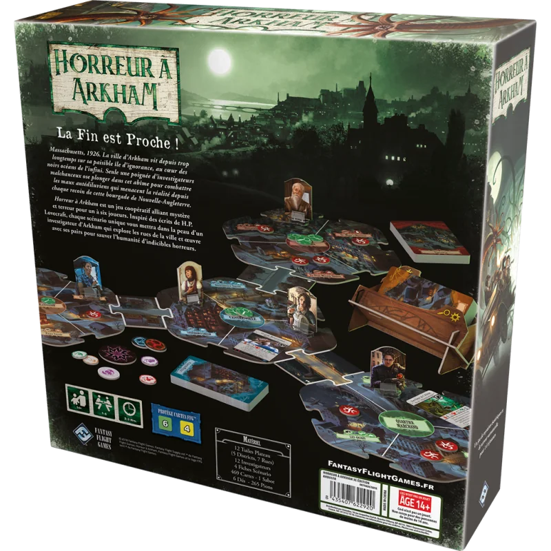 jeu : Horreur à Arkham V3
éditeur : Fantasy Flight Games
version française