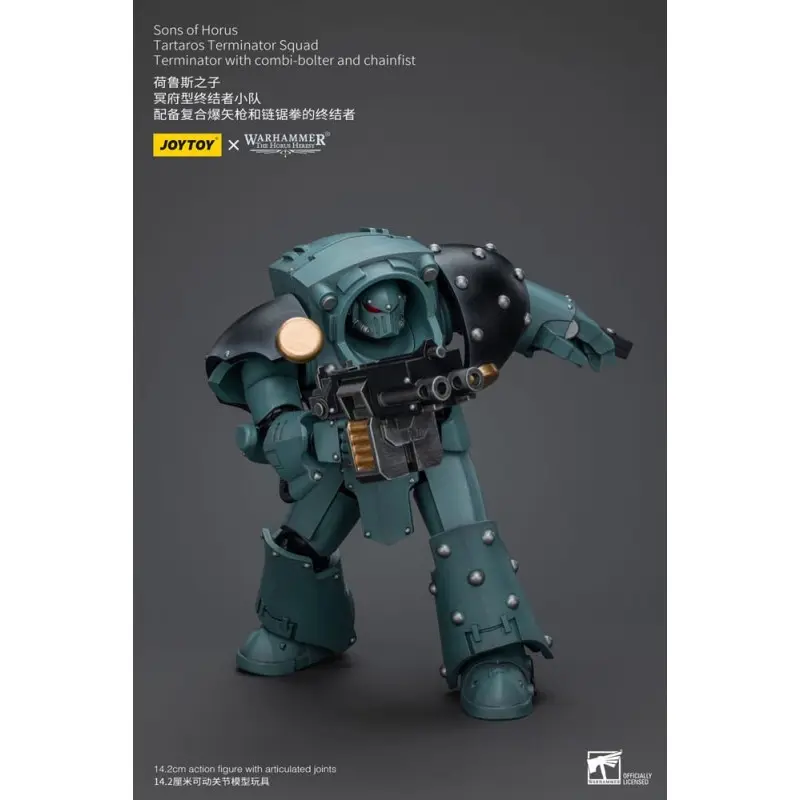 Warhammer The Horus Heresy figurine 1/18 Tartaros Terminator Squad Terminator With Combi-Bolter And Chainfist 12 cm    | 6973130377271