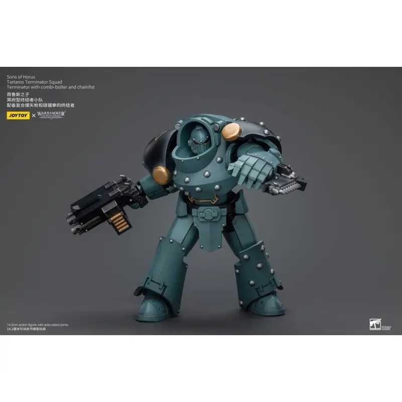 Warhammer The Horus Heresy figurine 1/18 Tartaros Terminator Squad Terminator With Combi-Bolter And Chainfist 12 cm    | 6973130377271