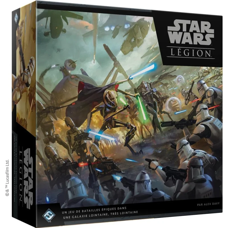 jeu : Star Wars Légion : Clone Wars éditeur : Atomic Mass Games version française