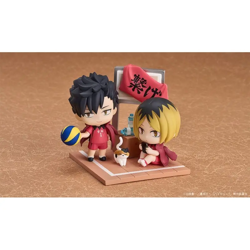 Haikyu!! pack 2 mini figurines Qset Tetsuro Kuroo & Kenma Kozume 9 cm     | 4580590200418