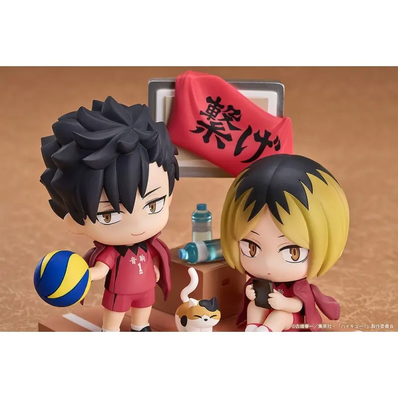 Haikyu!! pack 2 mini figurines Qset Tetsuro Kuroo & Kenma Kozume 9 cm     | 4580590200418