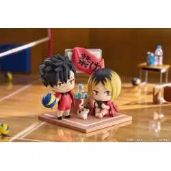 Haikyu!! pack 2 mini figurines Qset Tetsuro Kuroo & Kenma Kozume 9 cm     | 4580590200418