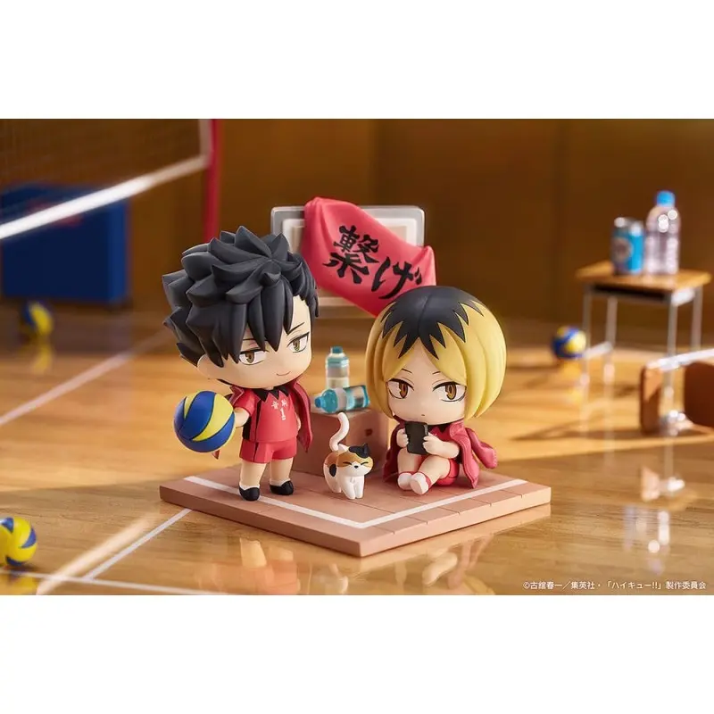 Haikyu!! pack 2 mini figurines Qset Tetsuro Kuroo & Kenma Kozume 9 cm     | 4580590200418