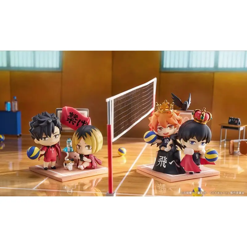 Haikyu!! pack 2 mini figurines Qset Tetsuro Kuroo & Kenma Kozume 9 cm     | 4580590200418