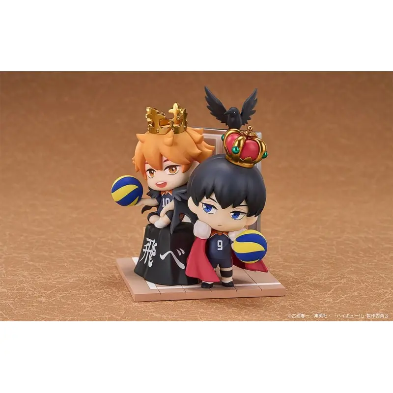 Haikyu!! pack 2 mini figurines Qset Shoyo Hinata & Tobio Kageyama 11 cm  | 4580590200500