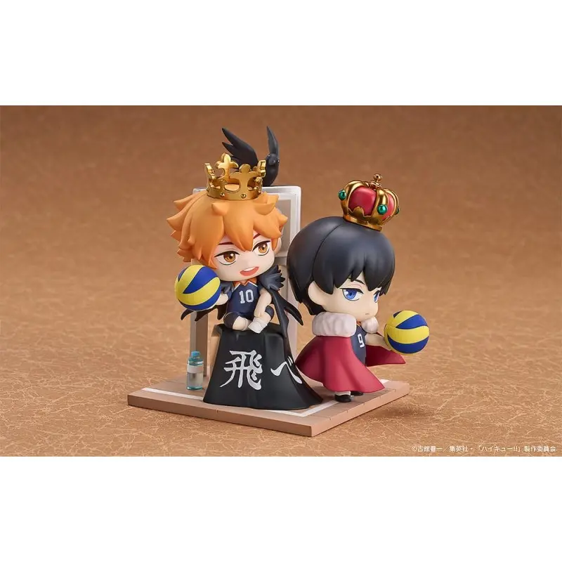 Haikyu!! pack 2 mini figurines Qset Shoyo Hinata & Tobio Kageyama 11 cm  | 4580590200500