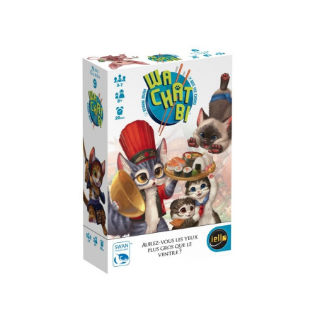 jeu : Wa Chat Bi - Iello - Mini Games éditeur : Iello jeu : Wa Chat Bi - Iello - Mini Games éditeur : Iello