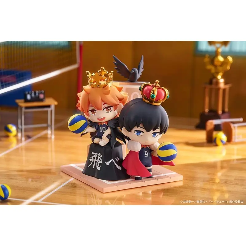 Haikyu!! pack 2 mini figurines Qset Shoyo Hinata & Tobio Kageyama 11 cm  | 4580590200500