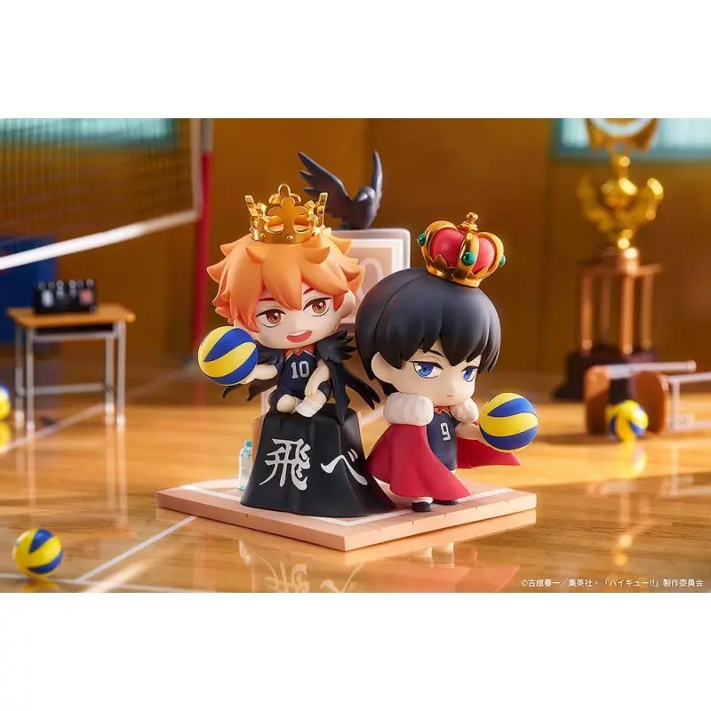 Haikyu!! pack 2 mini figurines Qset Shoyo Hinata & Tobio Kageyama 11 cm  | 4580590200500