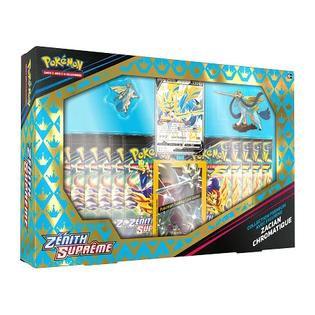 Pokémon Zenith Supreme (EB12.5) - Chromatische Zacian Figuur Premium Doos FR
Uitgever: Pokémon Company International