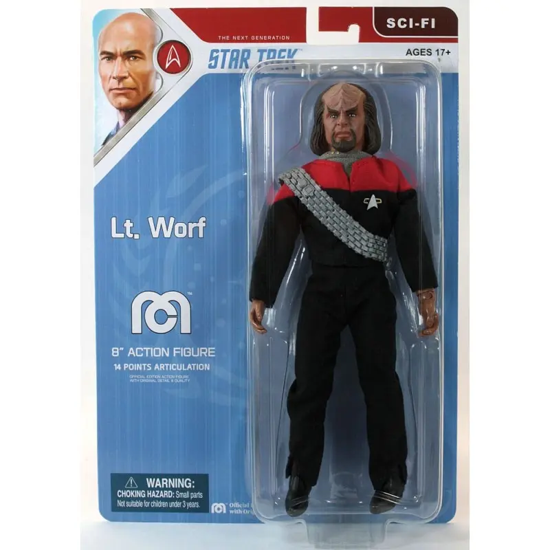 Star Trek TNG figurine Lt. Worf 20 cm | 0850033232196