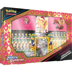 Pokémon Zenith Supreme (EB12.5) - Chromatic Zamazenta Figure Premium Box FR
Publisher: Pokémon Company International