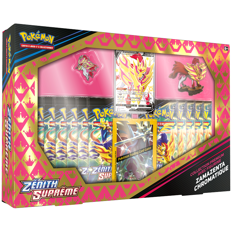Pokémon Zenith Supreme (EB12.5) - Chromatische Zamazenta figuur Premium Box FR
Uitgever: Pokémon Company International