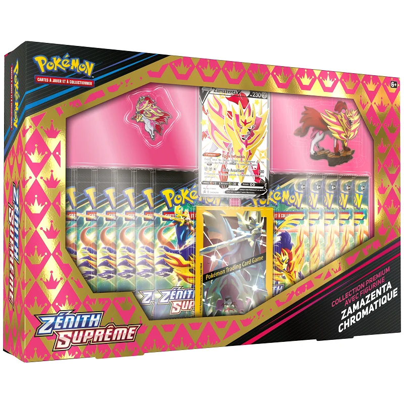 Pokémon Zenith Supreme (EB12.5) - Chromatische Zamazenta figuur Premium Box FR
Uitgever: Pokémon Company International