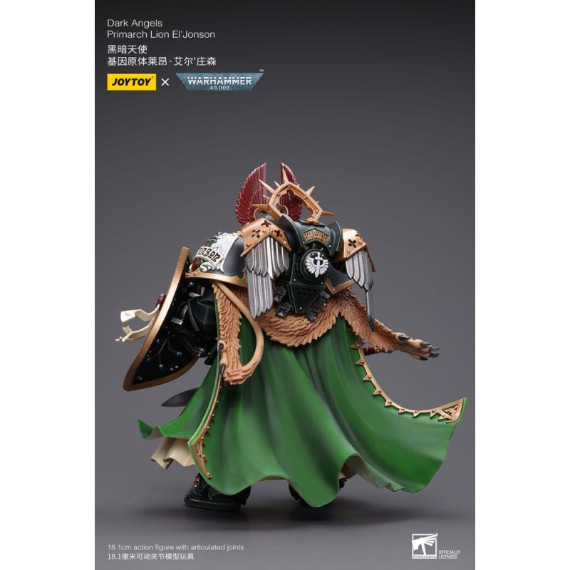 Warhammer 40k figurine 1/18 Dark Angels Primarch Lion El' Jonson 18 cm Reproduction