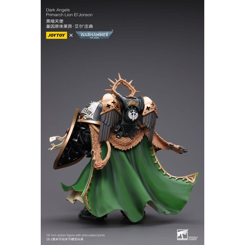 Warhammer 40k figurine 1/18 Dark Angels Primarch Lion El' Jonson 18 cm Reproduction