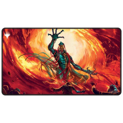 jcc/ tcg : Magic: The Gathering produit : UP - Black Stitched Playmat for Magic: The Gathering Brothers War marque : Ultra Pro