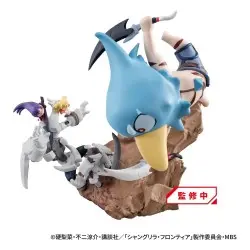 Shangri-La Frontier Petitrama EX Series pack 3 trading figures Shangri-La Frontier vs Monster Diorama Collection Set 11 cm | 4975430518776