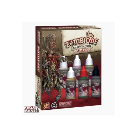 spel: Zombicide: Groene Horde - The Army Painter - Paint Set
Uitgever: CMON / Edge
Meertalige versie