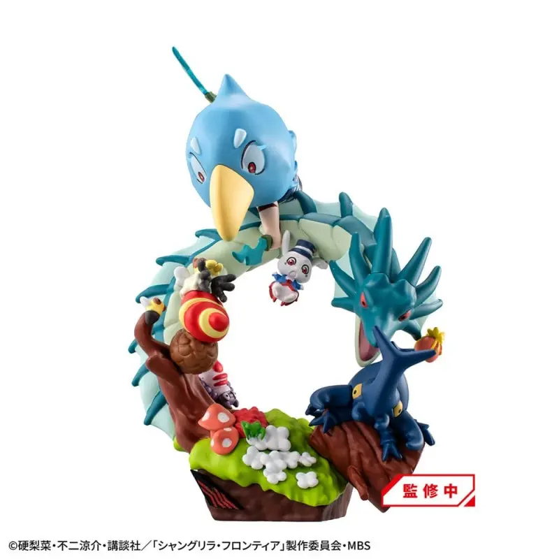 Shangri-La Frontier Petitrama EX Series pack 3 trading figures Shangri-La Frontier vs Monster Diorama Collection Set 11 cm (w... | 4975430518783