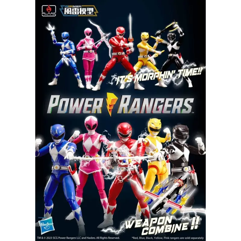 Power Rangers figurine Furai Model Plastic Model Kit Black Ranger 13 cm | 4897054514388