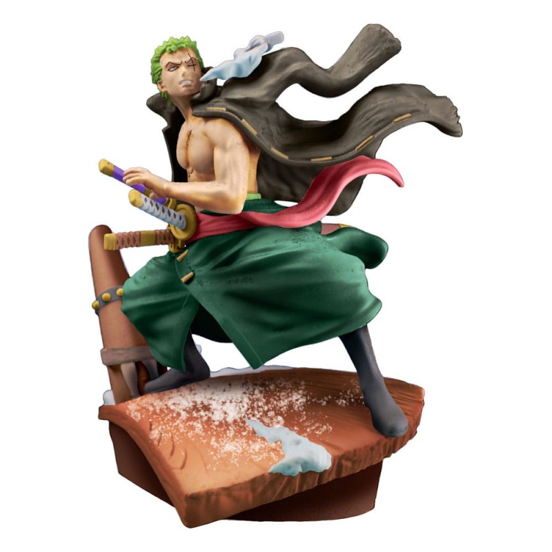 One Piece Petitrama set figurines PVC Logbox Re Birth Egghead Set 9 cm   