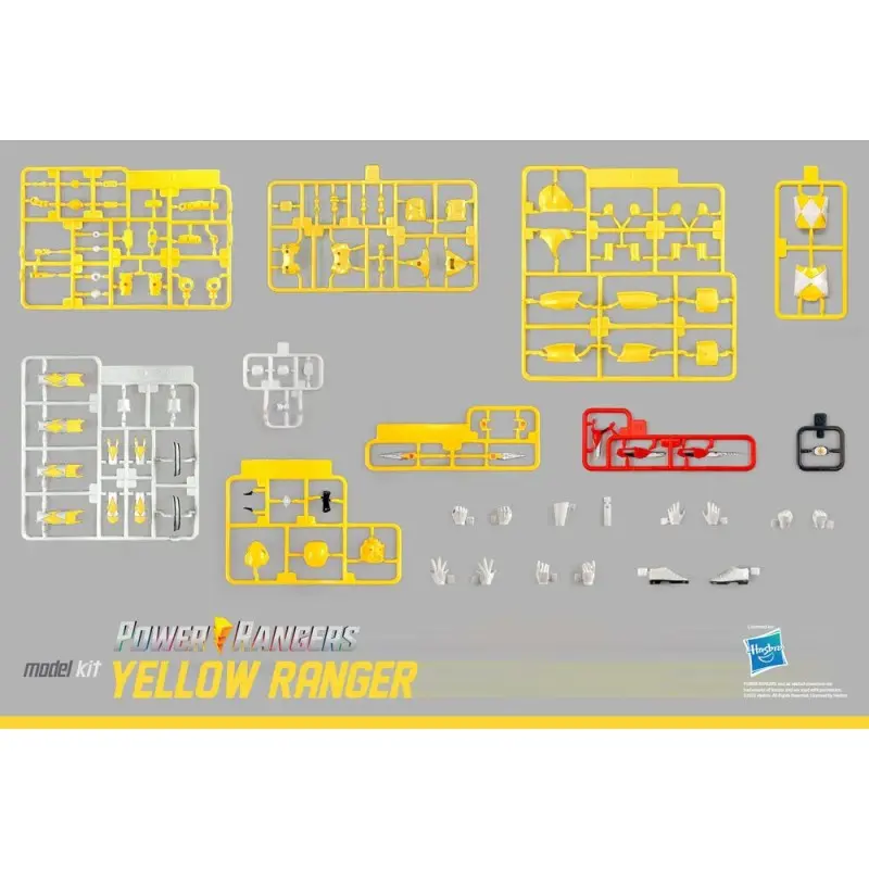 Power Rangers figurine Furai Model Plastic Model Kit Yellow Ranger 13 cm | 4897054514395