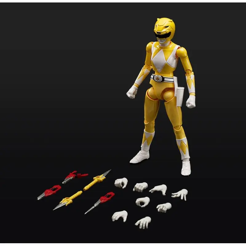 Power Rangers figurine Furai Model Plastic Model Kit Yellow Ranger 13 cm | 4897054514395