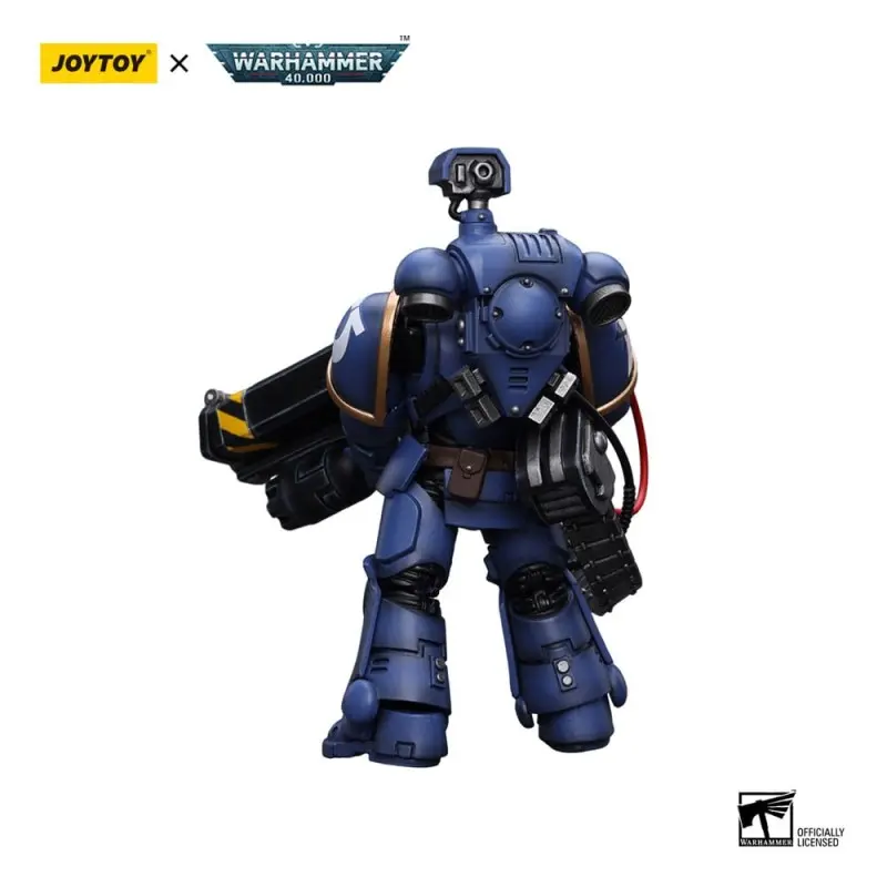 Warhammer 40k figurine 1/18 Ultramarines Desolation Marine with Castellan Launcher (Superkrak) 12 cm | 6973130378810