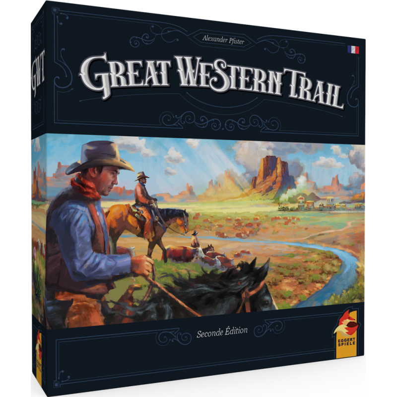 jeu : Great Western Trail 2.0
éditeur : Plan B Games
version française