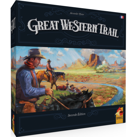 jeu : Great Western Trail 2.0
éditeur : Plan B Games
version française