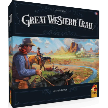 jeu : Great Western Trail 2.0 éditeur : Plan B Games version française