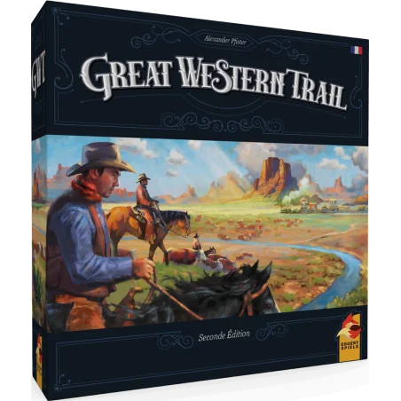 Spel: Great Western Trail 2.0
Uitgever: Plan B Games
Engelse versie