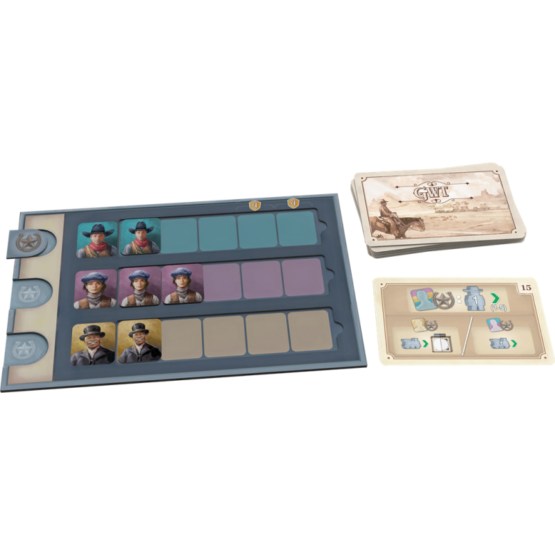 jeu : Great Western Trail 2.0
éditeur : Plan B Games
version française