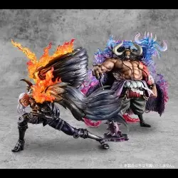 One Piece statuette PVC Portrait Of Pirates WA-MAXIMUM Beasts Pirates All-Stars King 33 cm   | 4535123716485