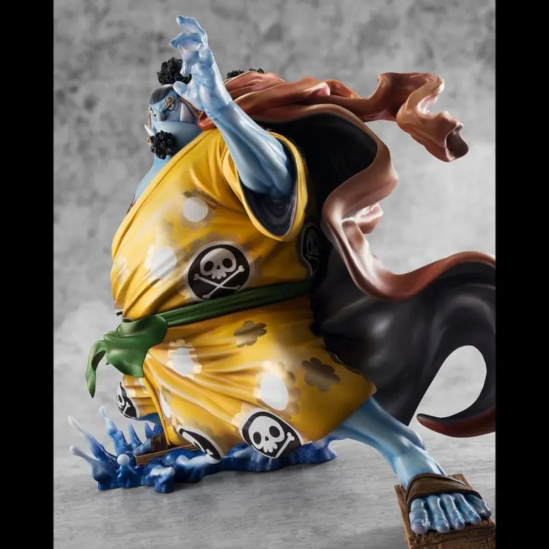 One Piece statuette PVC Portrait Of Pirates SA-MAXIMUM Knight of the Sea Jinbe Limited Reprint 25 cm     | 4535123716522